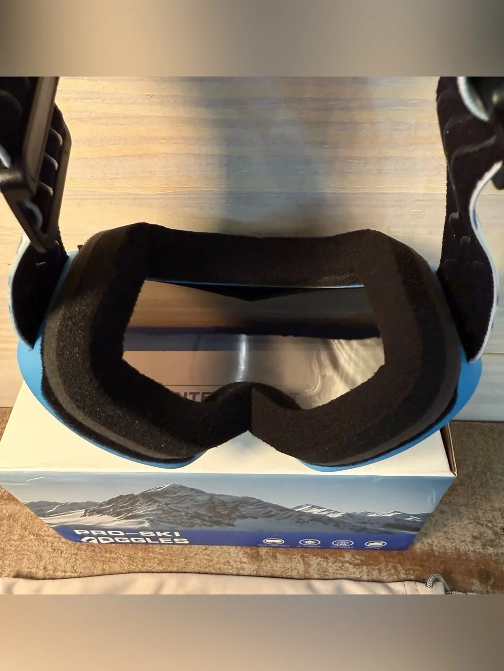 Blue Kids Ski Goggles - Youth Snowboarding Sunglasses
